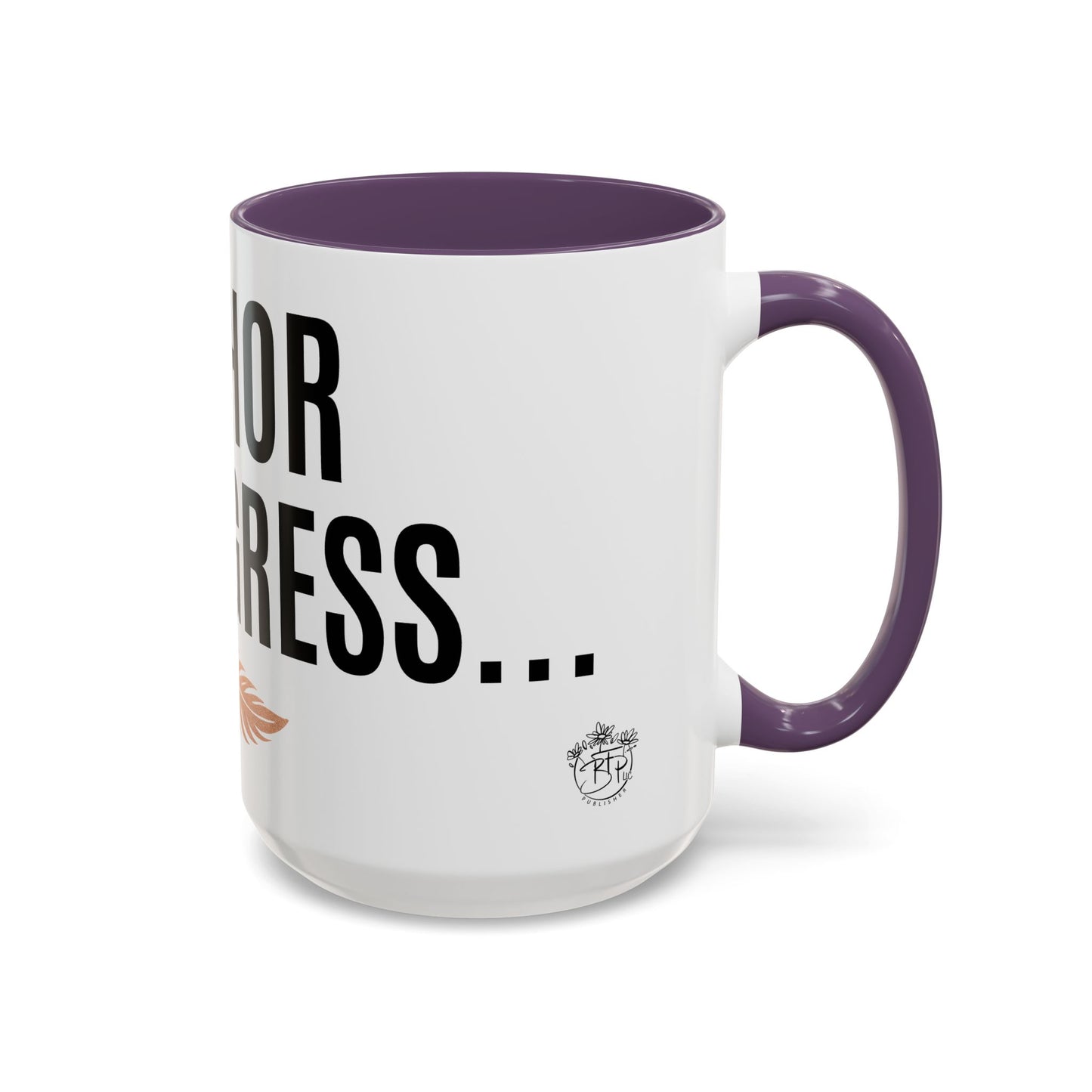 Author Progress Coffee Mug - Motivational 11 & 15oz Accent Mug for Writers