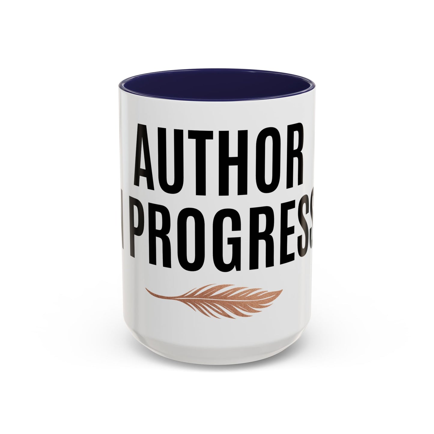 Author Progress Coffee Mug - Motivational 11 & 15oz Accent Mug for Writers
