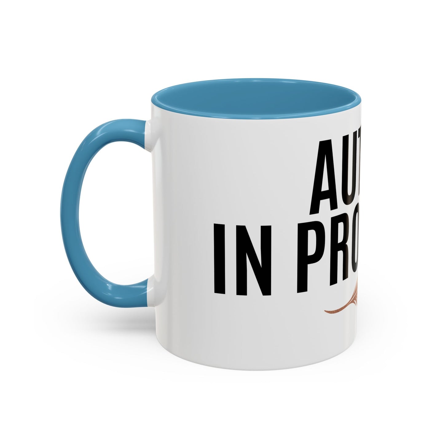 Author Progress Coffee Mug - Motivational 11 & 15oz Accent Mug for Writers