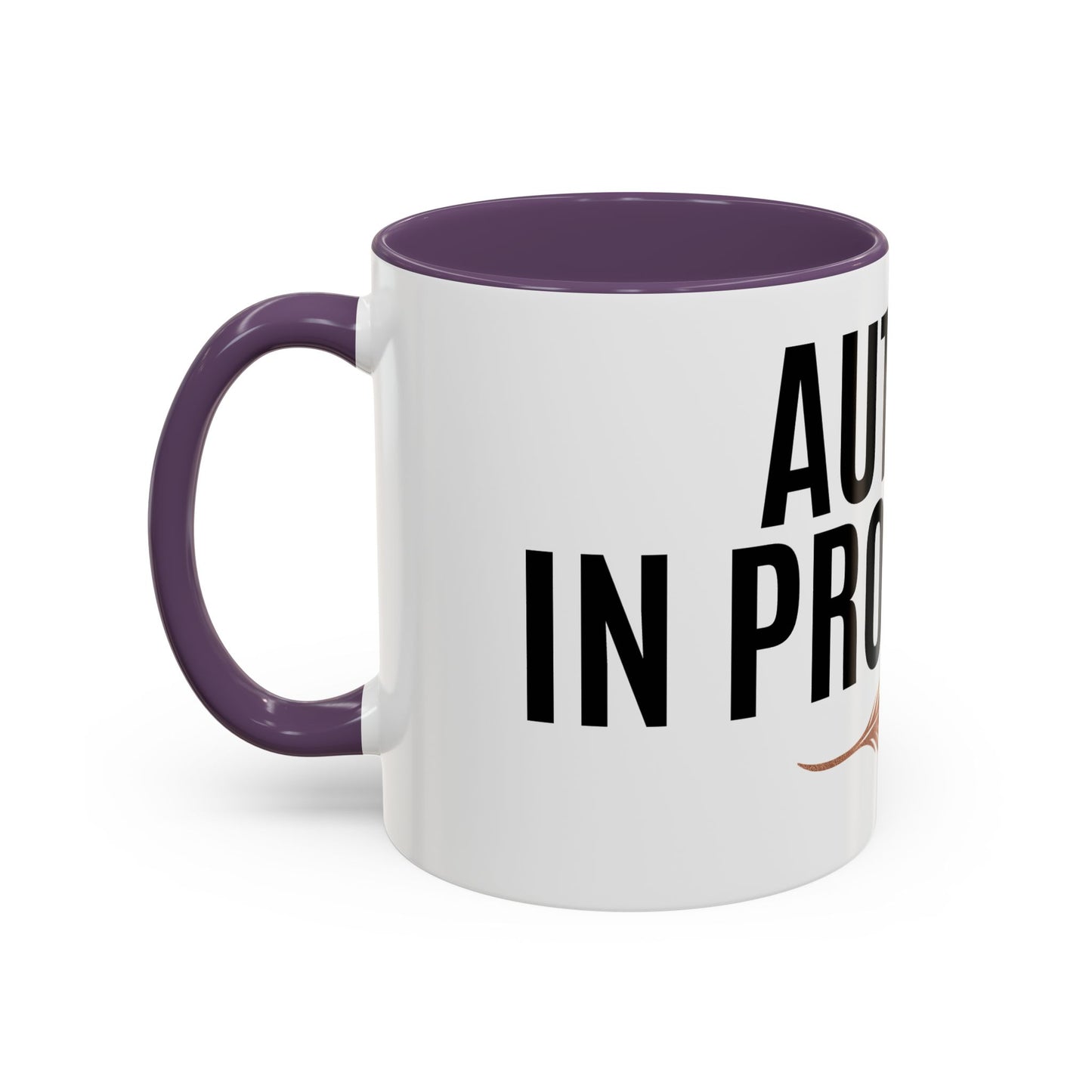 Author Progress Coffee Mug - Motivational 11 & 15oz Accent Mug for Writers