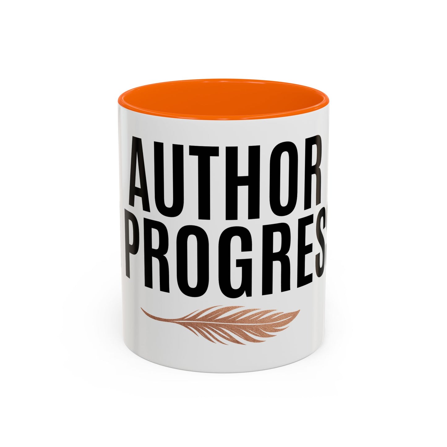 Author Progress Coffee Mug - Motivational 11 & 15oz Accent Mug for Writers
