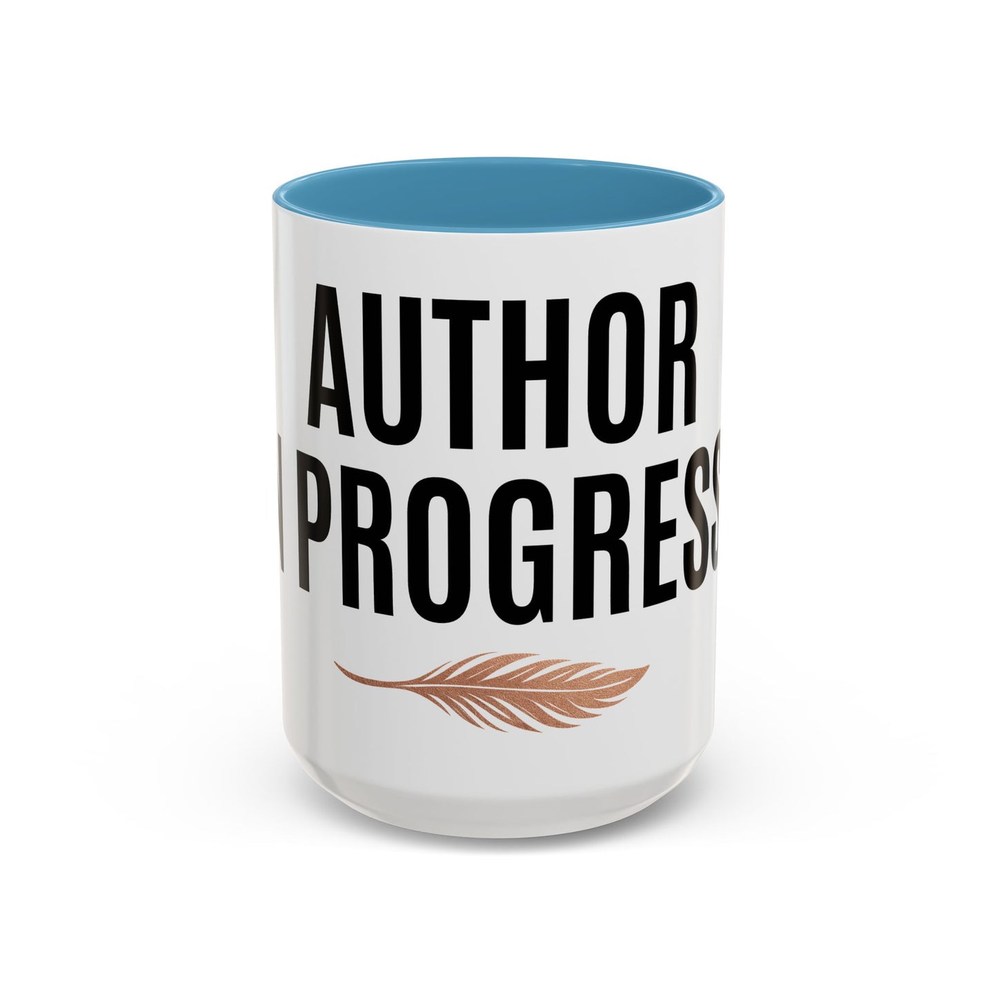 Author Progress Coffee Mug - Motivational 11 & 15oz Accent Mug for Writers