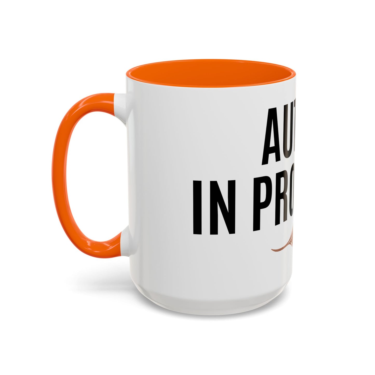 Author Progress Coffee Mug - Motivational 11 & 15oz Accent Mug for Writers