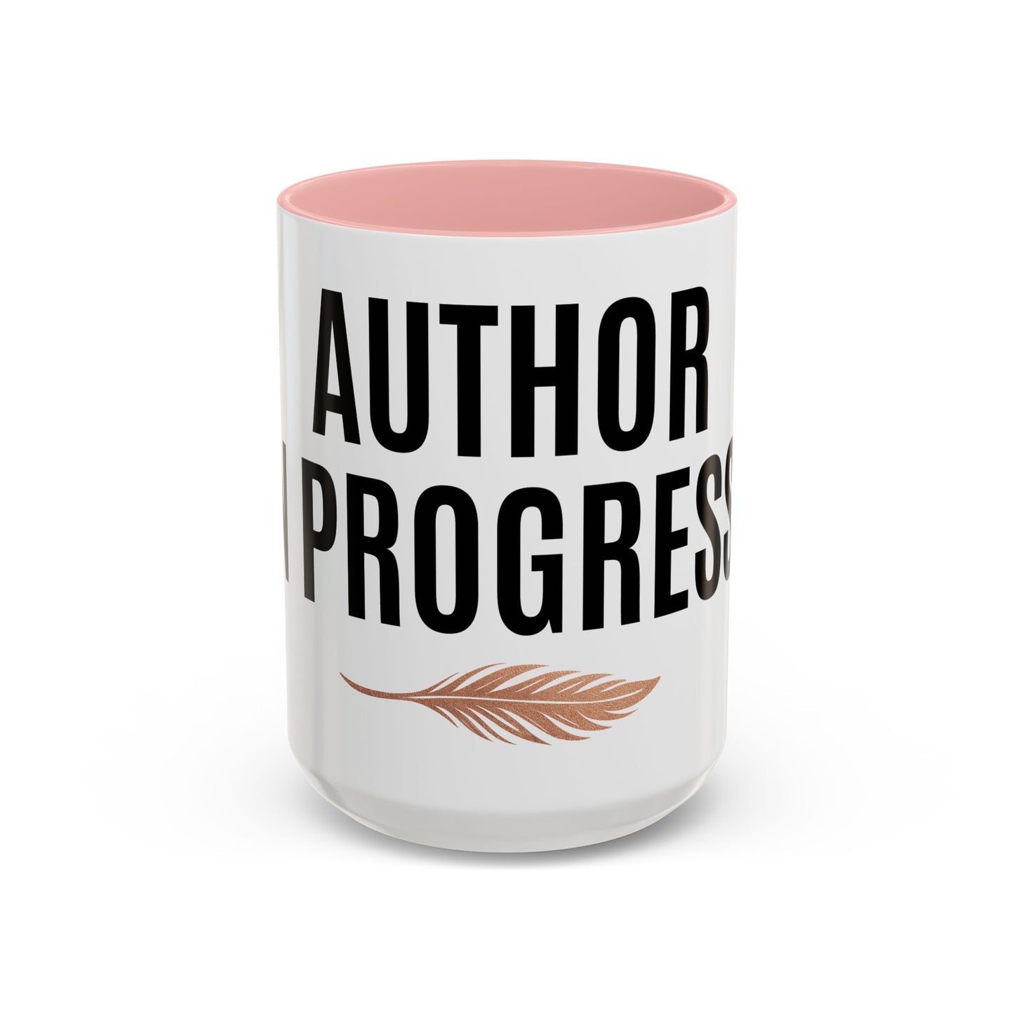 Author Progress Coffee Mug - Motivational 11 & 15oz Accent Mug for Writers