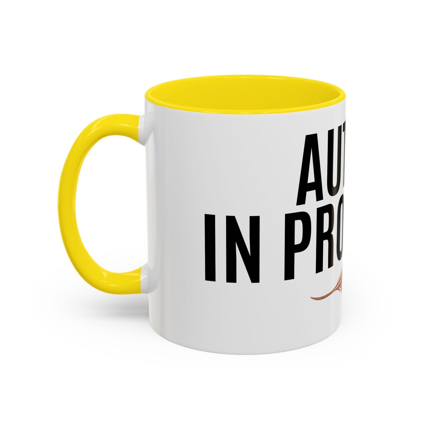 Author Progress Coffee Mug - Motivational 11 & 15oz Accent Mug for Writers