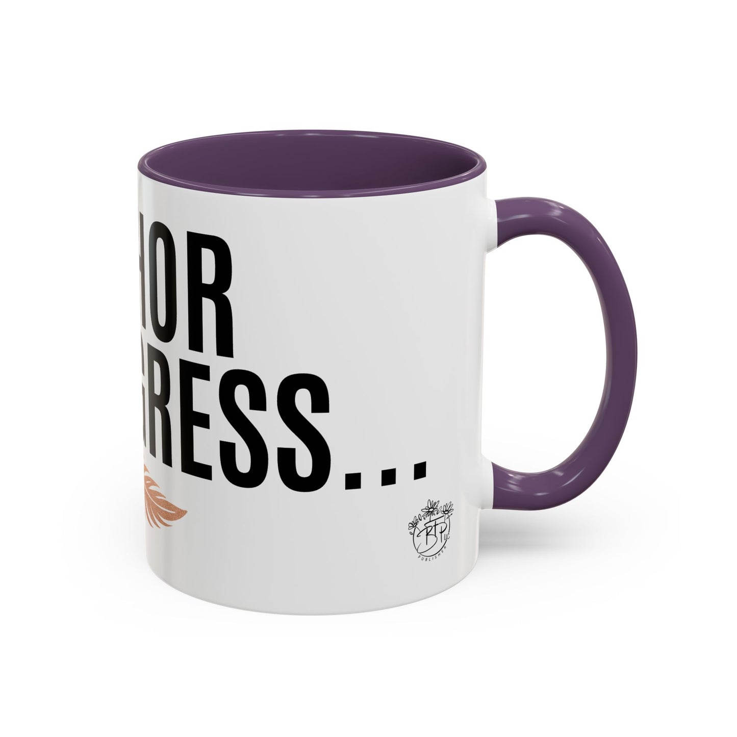 Author Progress Coffee Mug - Motivational 11 & 15oz Accent Mug for Writers