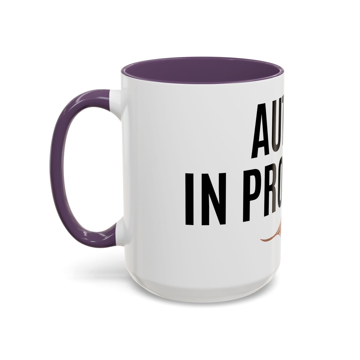 Author Progress Coffee Mug - Motivational 11 & 15oz Accent Mug for Writers