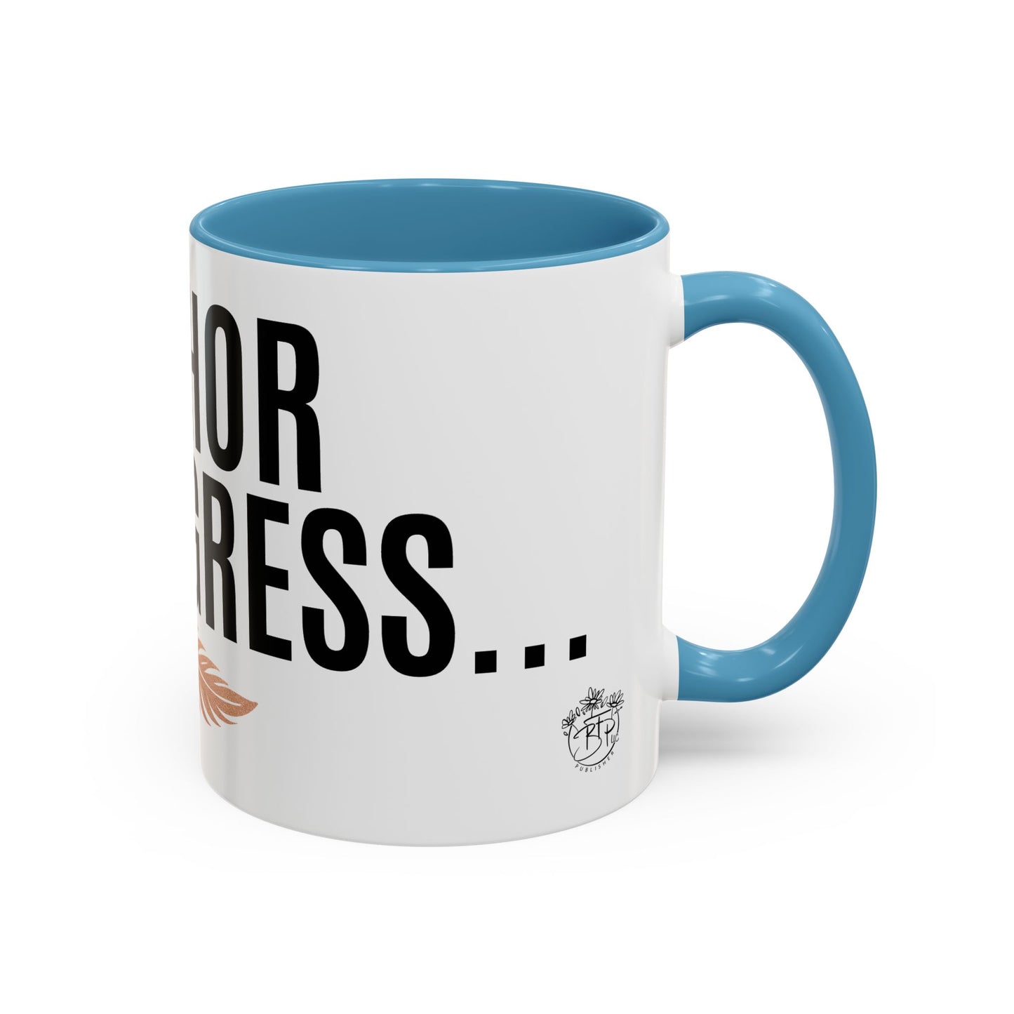 Author Progress Coffee Mug - Motivational 11 & 15oz Accent Mug for Writers