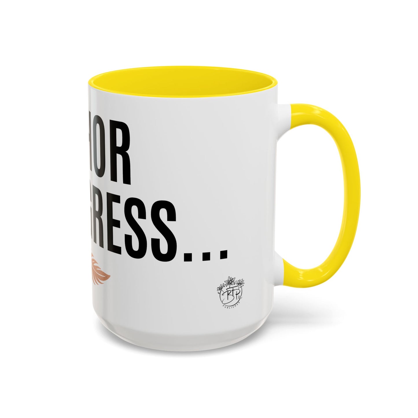 Author Progress Coffee Mug - Motivational 11 & 15oz Accent Mug for Writers