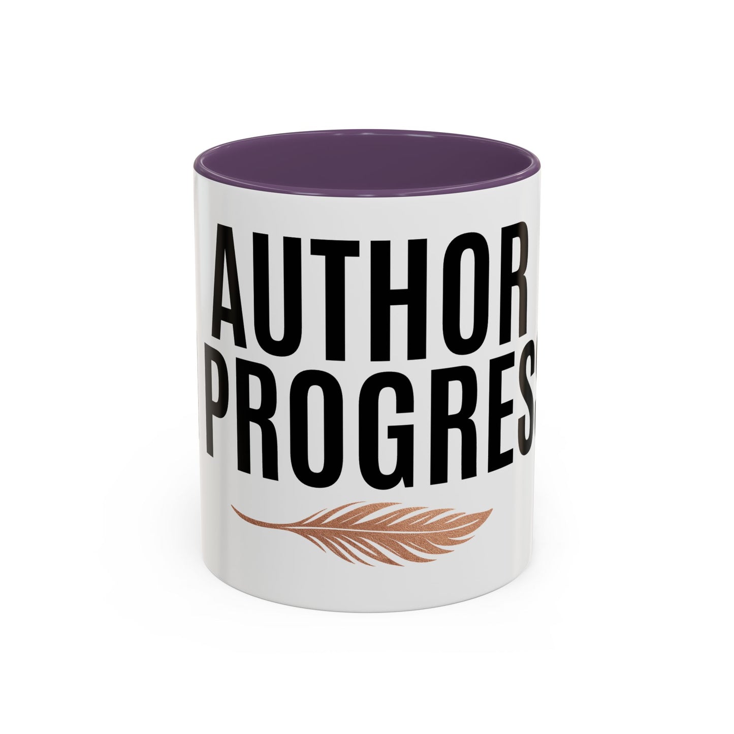 Author Progress Coffee Mug - Motivational 11 & 15oz Accent Mug for Writers