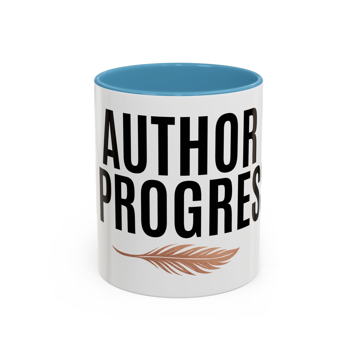 Author Progress Coffee Mug - Motivational 11 & 15oz Accent Mug for Writers