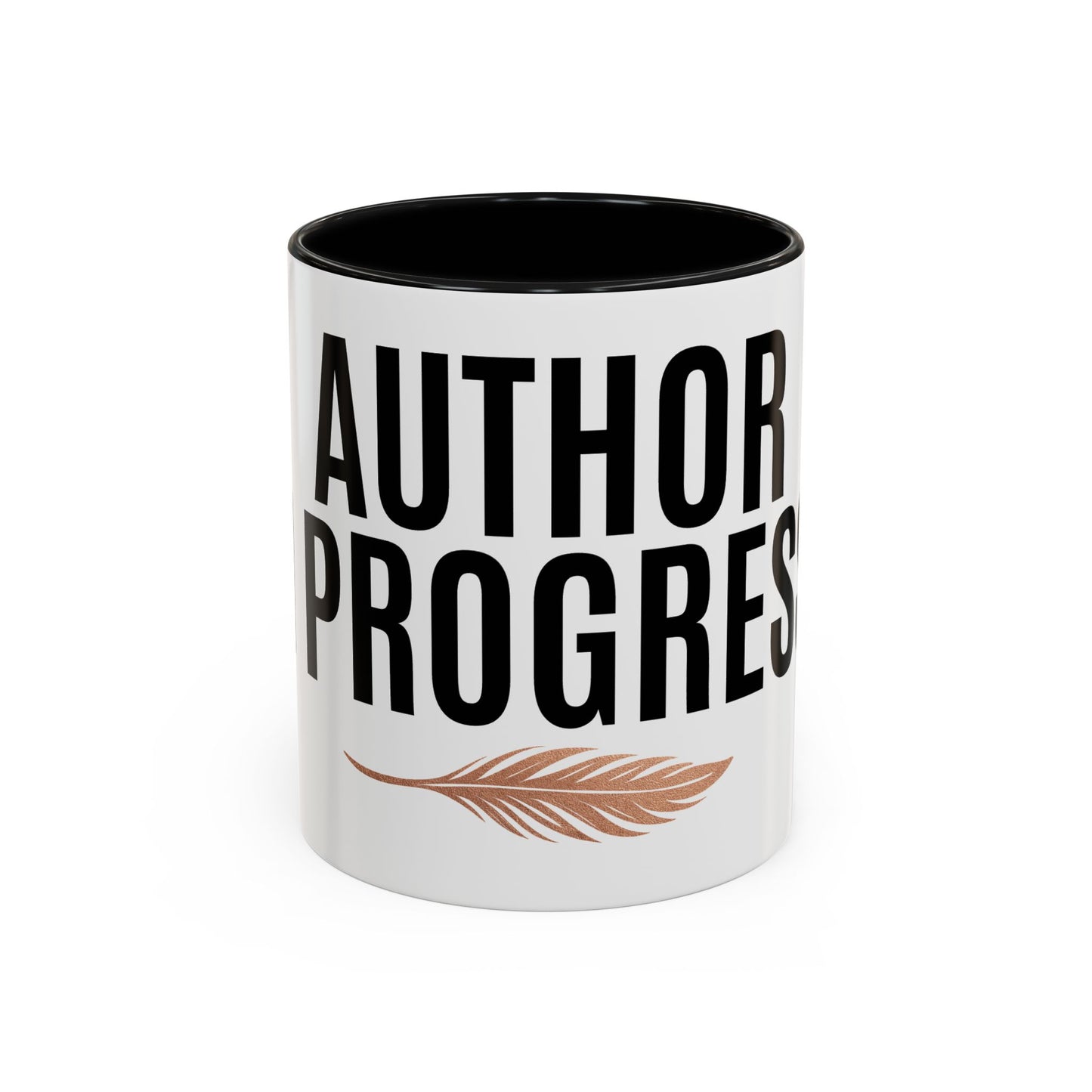 Author Progress Coffee Mug - Motivational 11 & 15oz Accent Mug for Writers