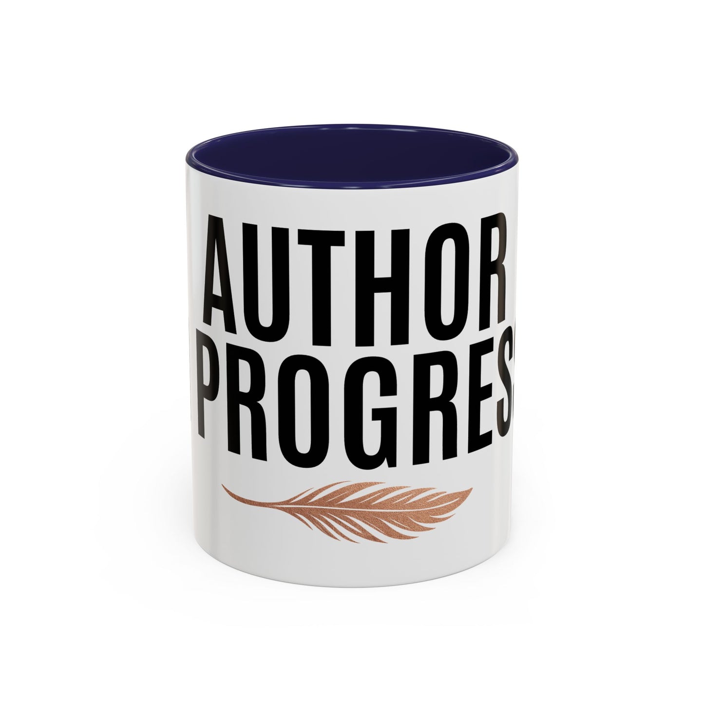 Author Progress Coffee Mug - Motivational 11 & 15oz Accent Mug for Writers