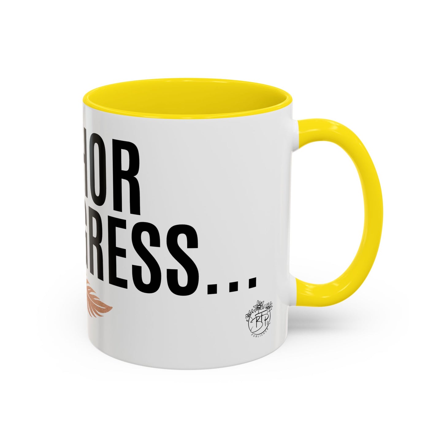 Author Progress Coffee Mug - Motivational 11 & 15oz Accent Mug for Writers
