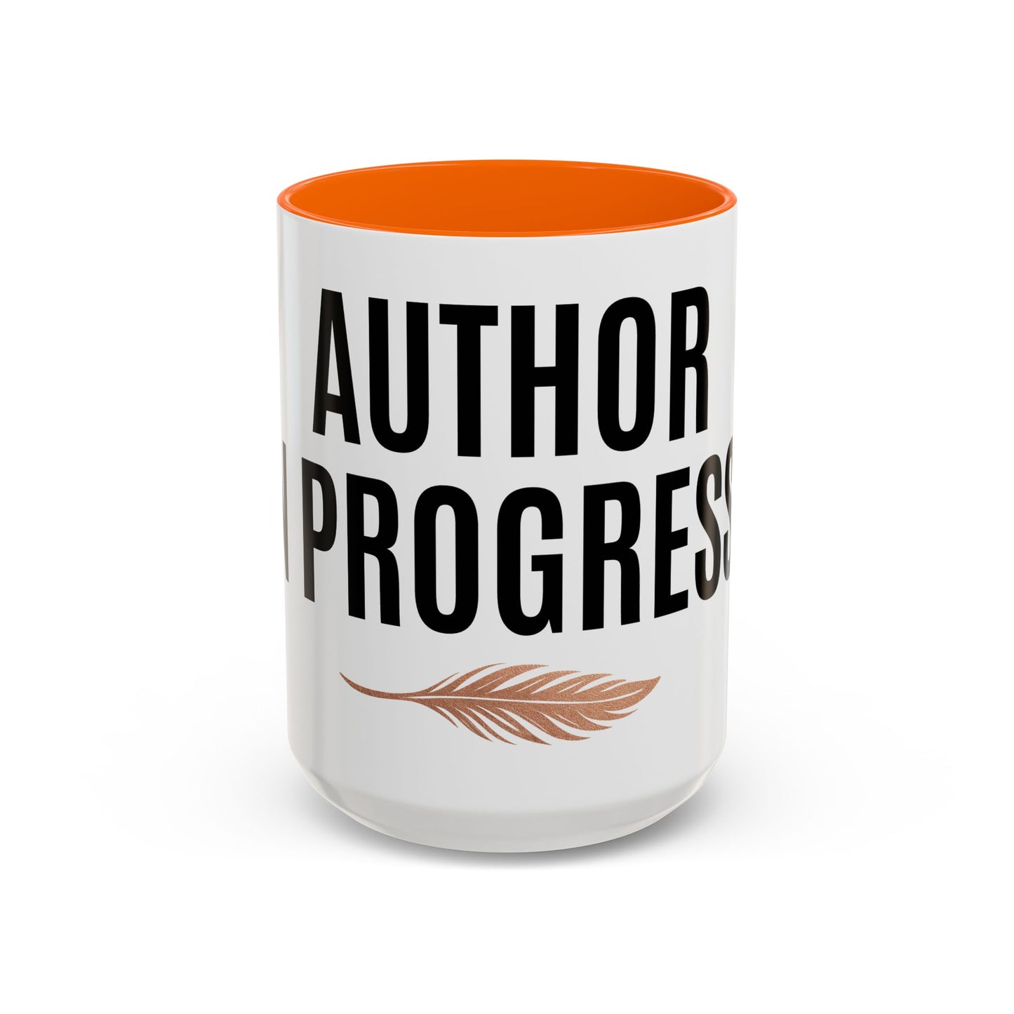 Author Progress Coffee Mug - Motivational 11 & 15oz Accent Mug for Writers