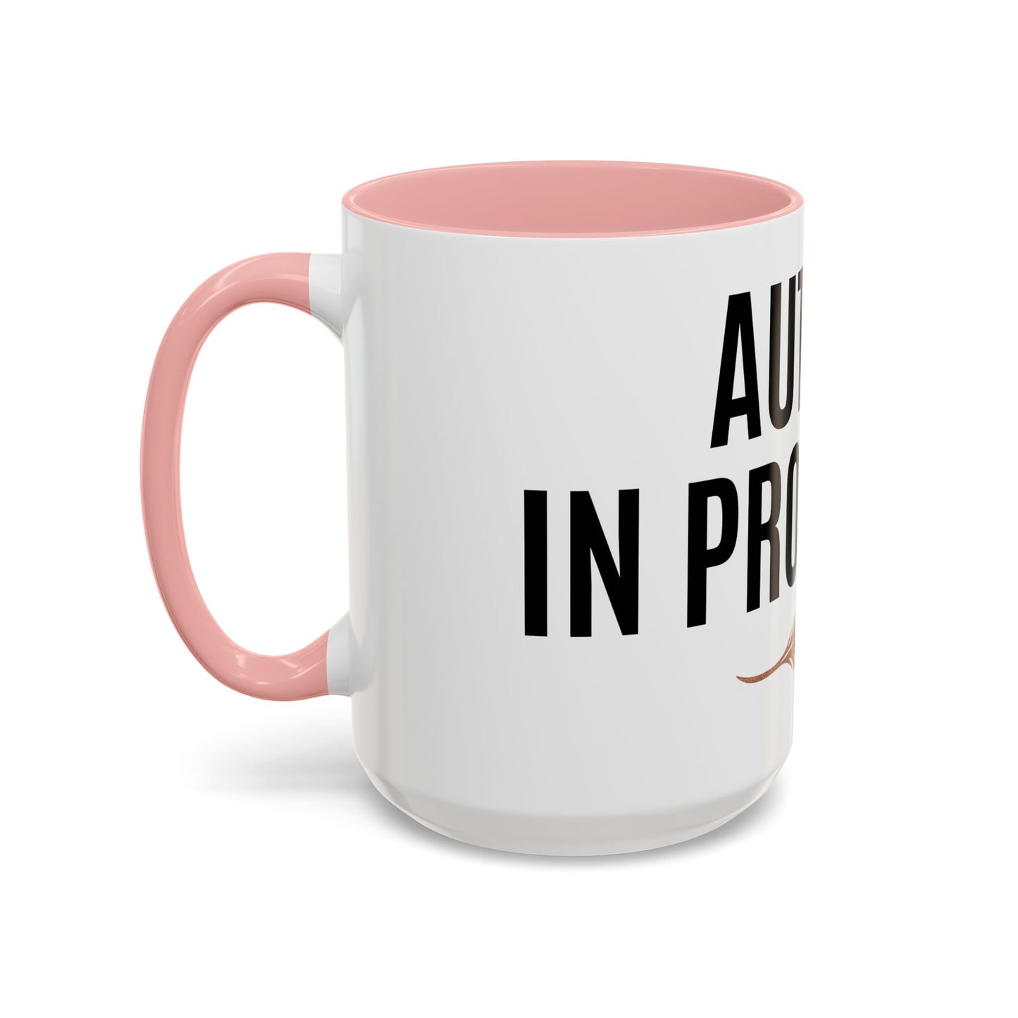 Author Progress Coffee Mug - Motivational 11 & 15oz Accent Mug for Writers