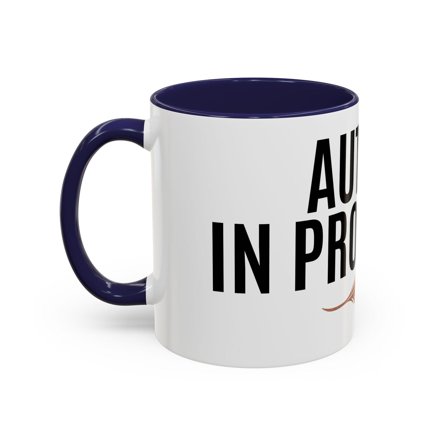 Author Progress Coffee Mug - Motivational 11 & 15oz Accent Mug for Writers
