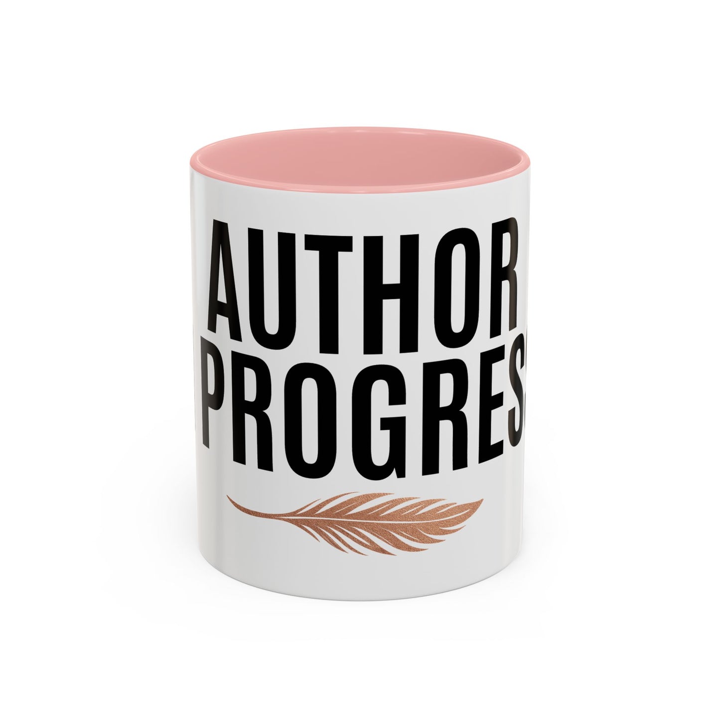 Author Progress Coffee Mug - Motivational 11 & 15oz Accent Mug for Writers