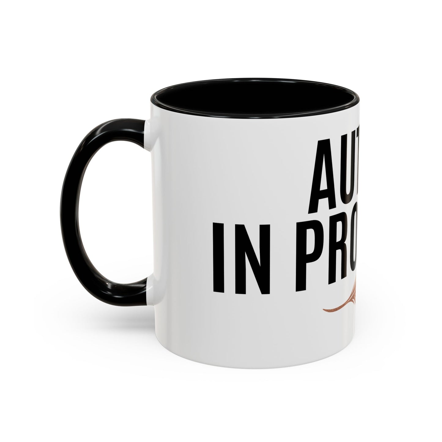 Author Progress Coffee Mug - Motivational 11 & 15oz Accent Mug for Writers