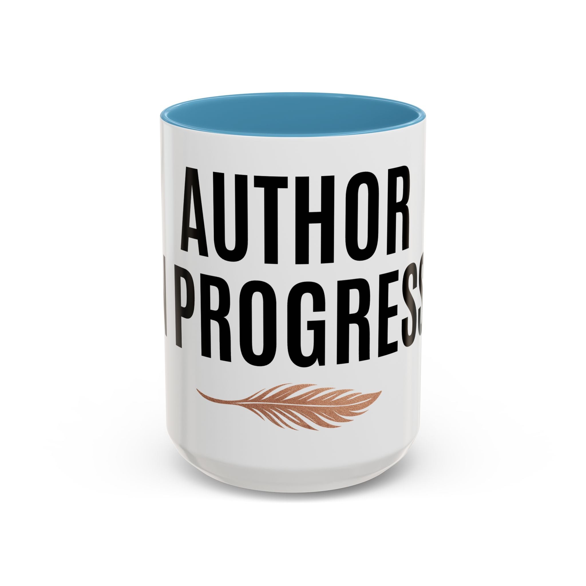 Author Progress Coffee Mug - Motivational 11 & 15oz Accent Mug for Writers