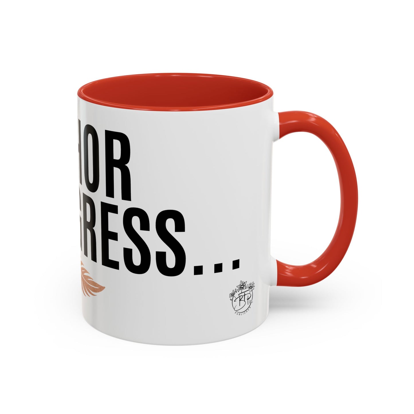 Author Progress Coffee Mug - Motivational 11 & 15oz Accent Mug for Writers