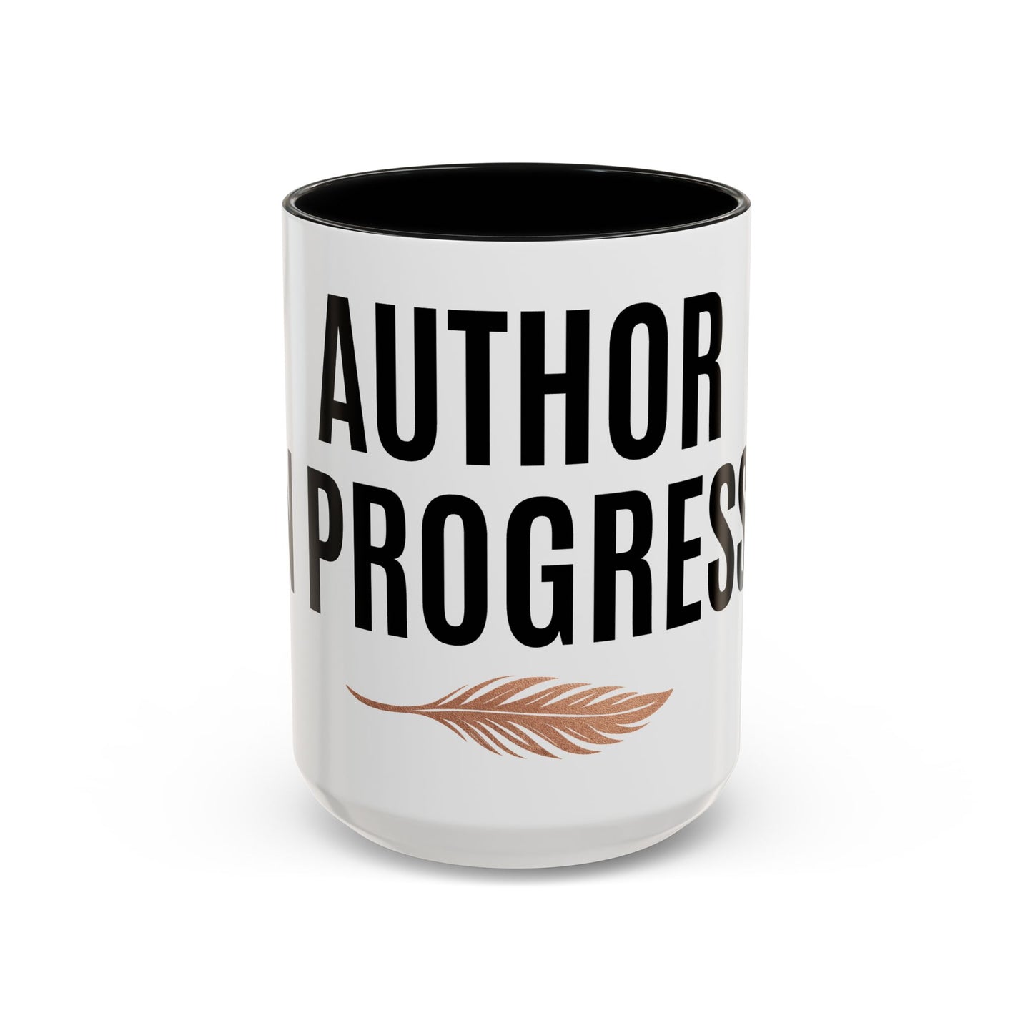Author Progress Coffee Mug - Motivational 11 & 15oz Accent Mug for Writers