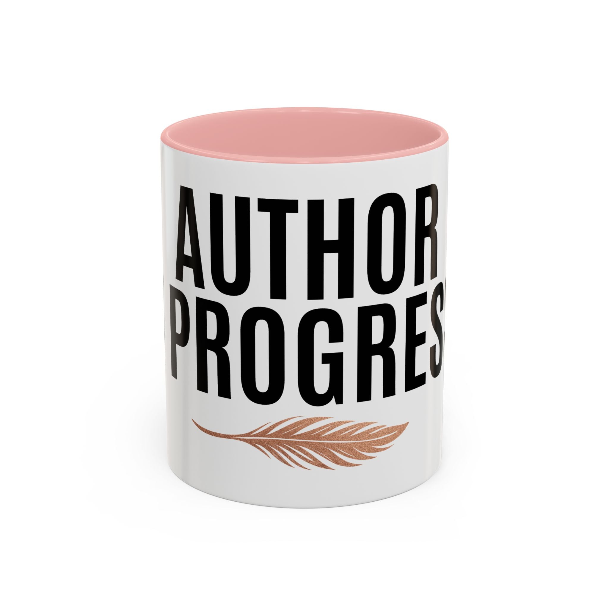 Author Progress Coffee Mug - Motivational 11 & 15oz Accent Mug for Writers